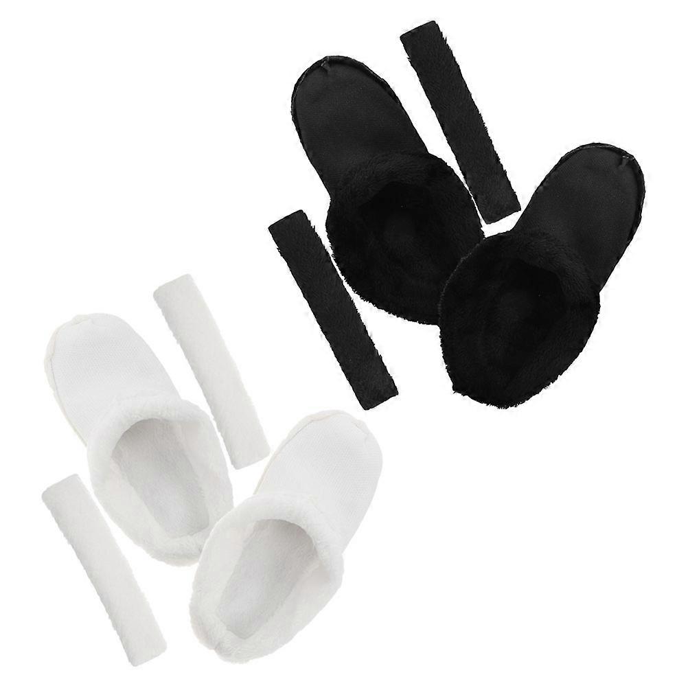 Fleece Footbed Liners Winter Clogs Inserts for 6Pairs Removable Soft