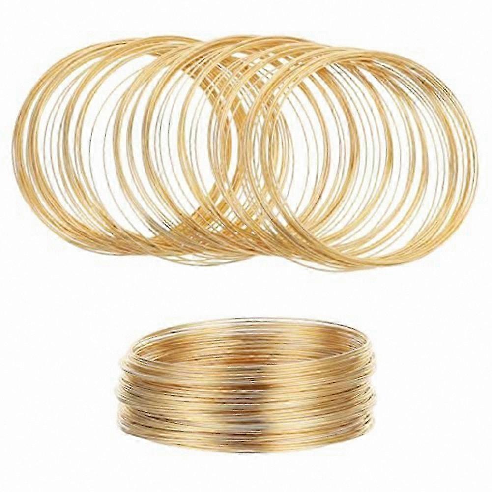 For Jewelry Making & Bracelets: 100 Loop Memory Wire for Beading