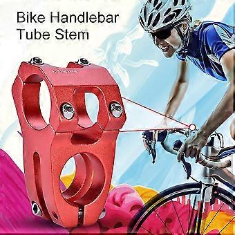 31,8 mm Mountainbike-Lenker aus Aluminiumlegierung mit festem Vorbau Fahrradzubehör (Rot)