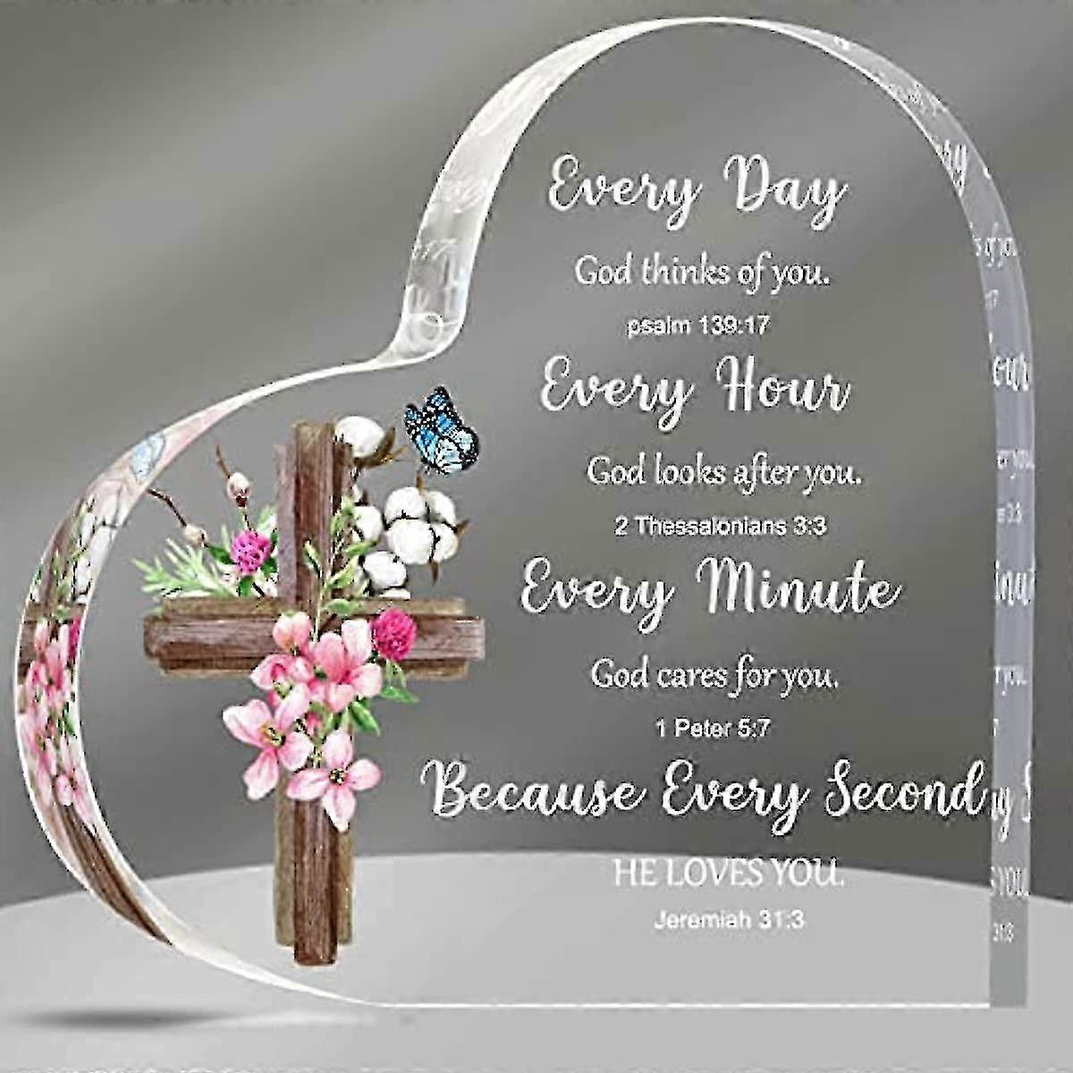 Classic Scripture Acrylic Paperweight
