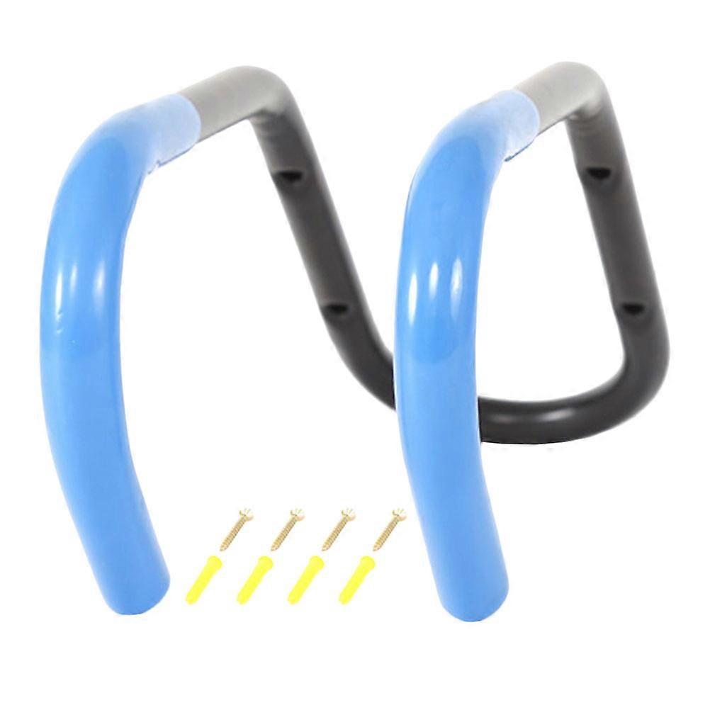Support mural pour vélo (1 pièce) - Support de rangement robuste en métal