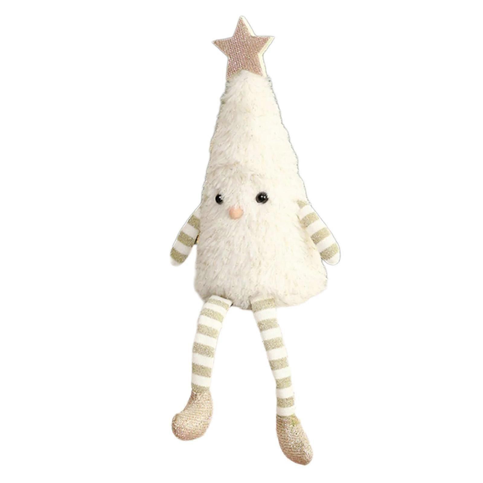 Rounded Edge Plush Tree Ornament