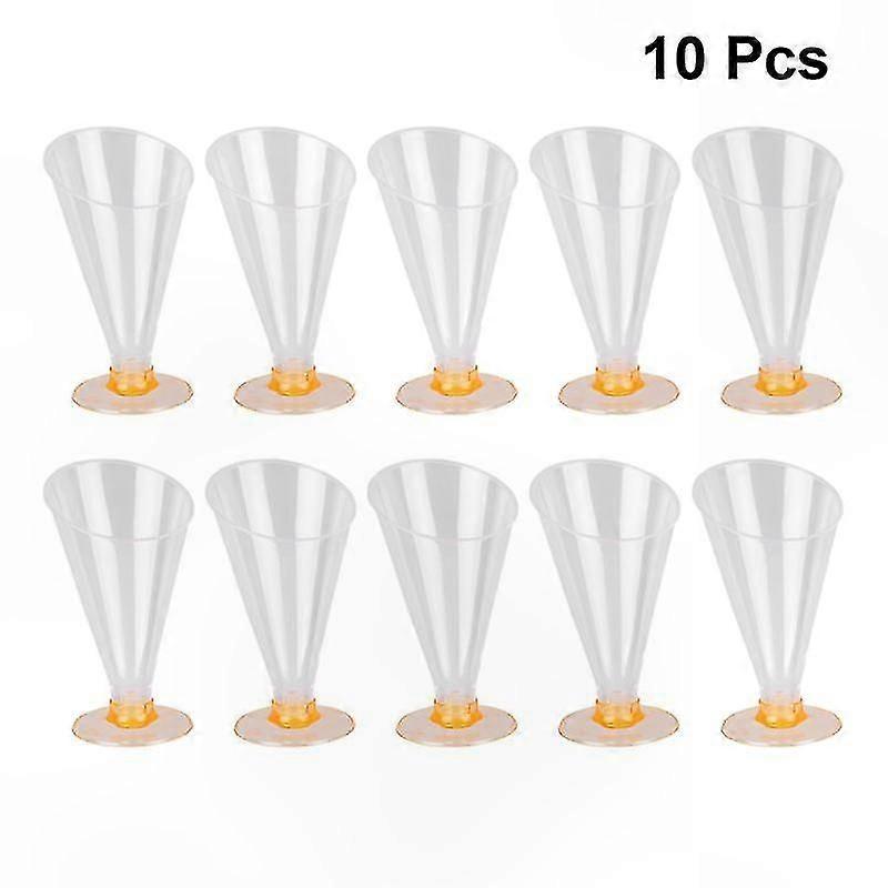 10-Pack Dessert Cups for Pudding and Snacks