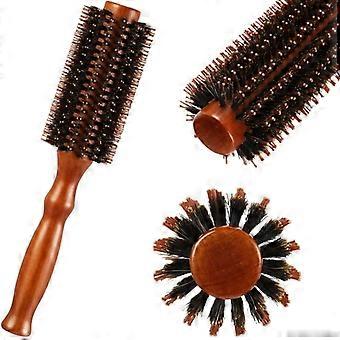 Barsinfi Bristle Round Brush Round Hair Brush Anti Static Roller Hair Comb Unisex