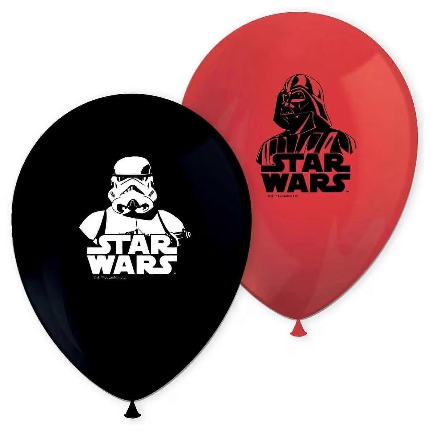 8 Star Wars latex balloons