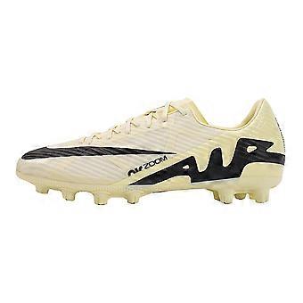 Nike Mercurial Vapor 15 Academy Hard Ground Low Top voetbalschoenen 'Lemonade Black' DJ5632-700