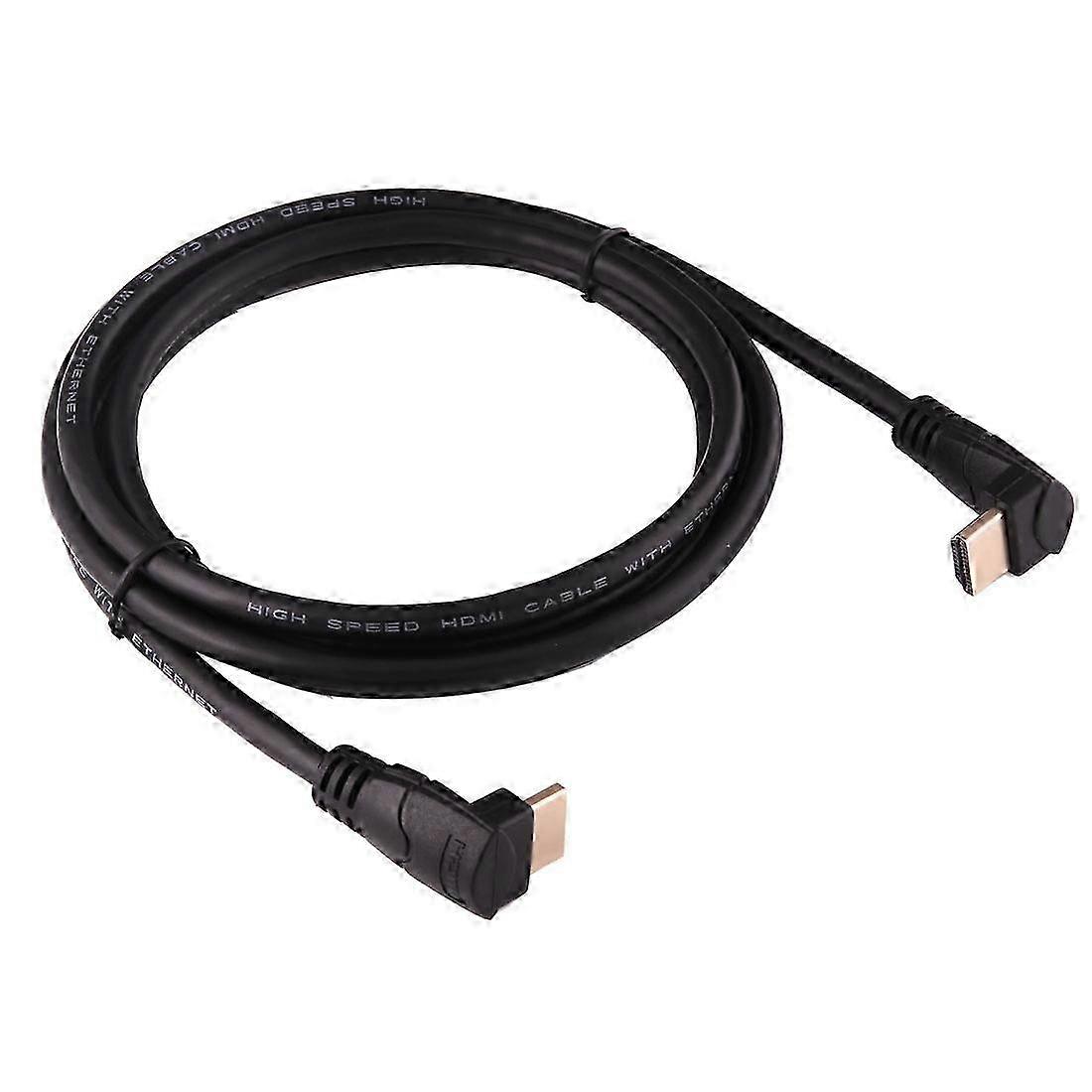 1.8m High Speed HDMI 2.0 Right Angle