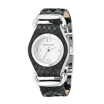 Mkors dress leather reloj para Mujer Analógico de Cuarzo con brazalete de Piel de vaca MK2135