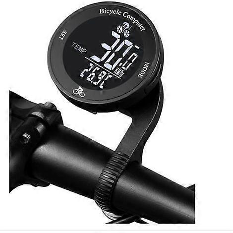 Wireless bike computer, LCD backlight, large screen speedometer and odometer, IPX67 waterproof