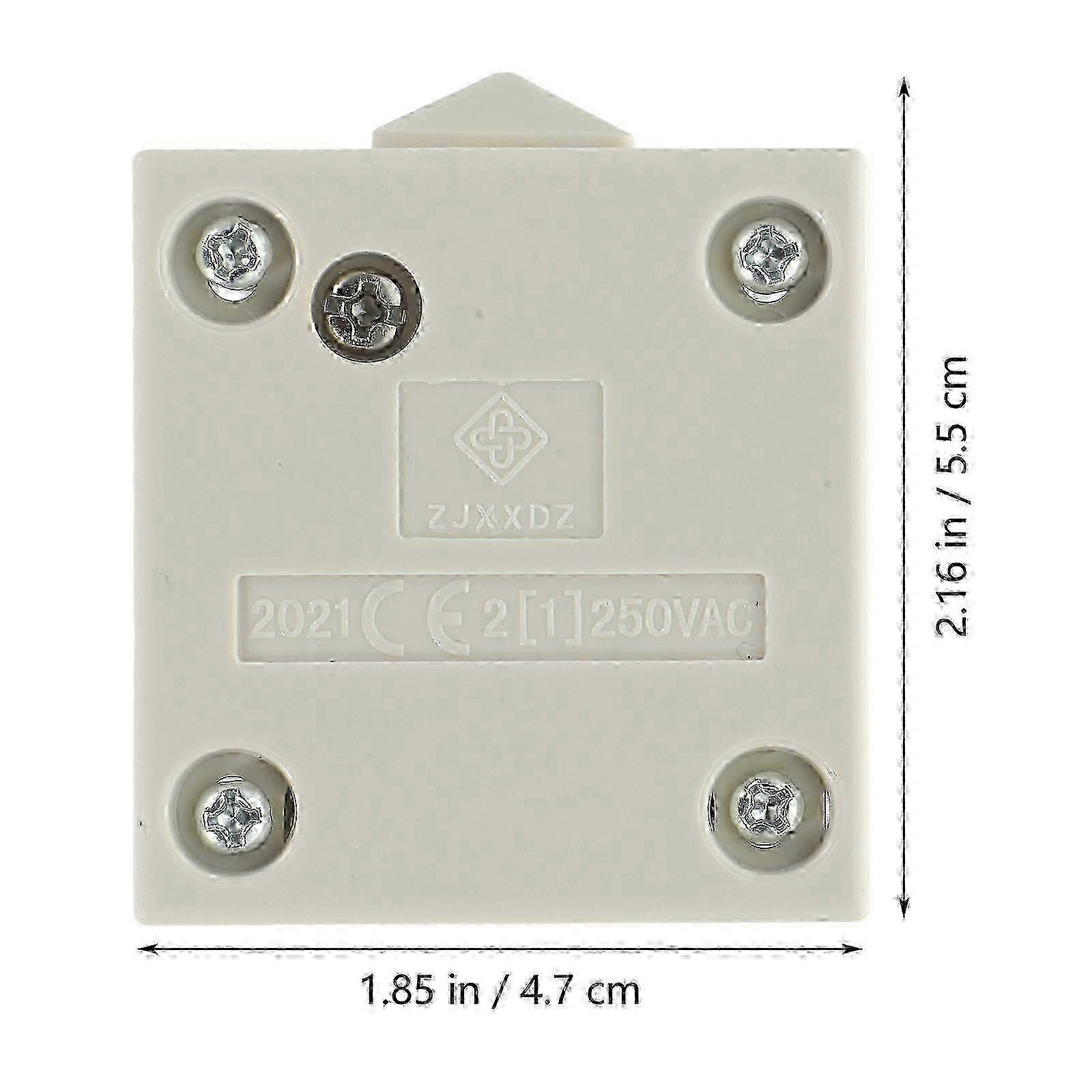Automatic Light Switch Wardrobe Lighting Motion Activated Closet Light ABS Material Rectangular Shape 2Pcs