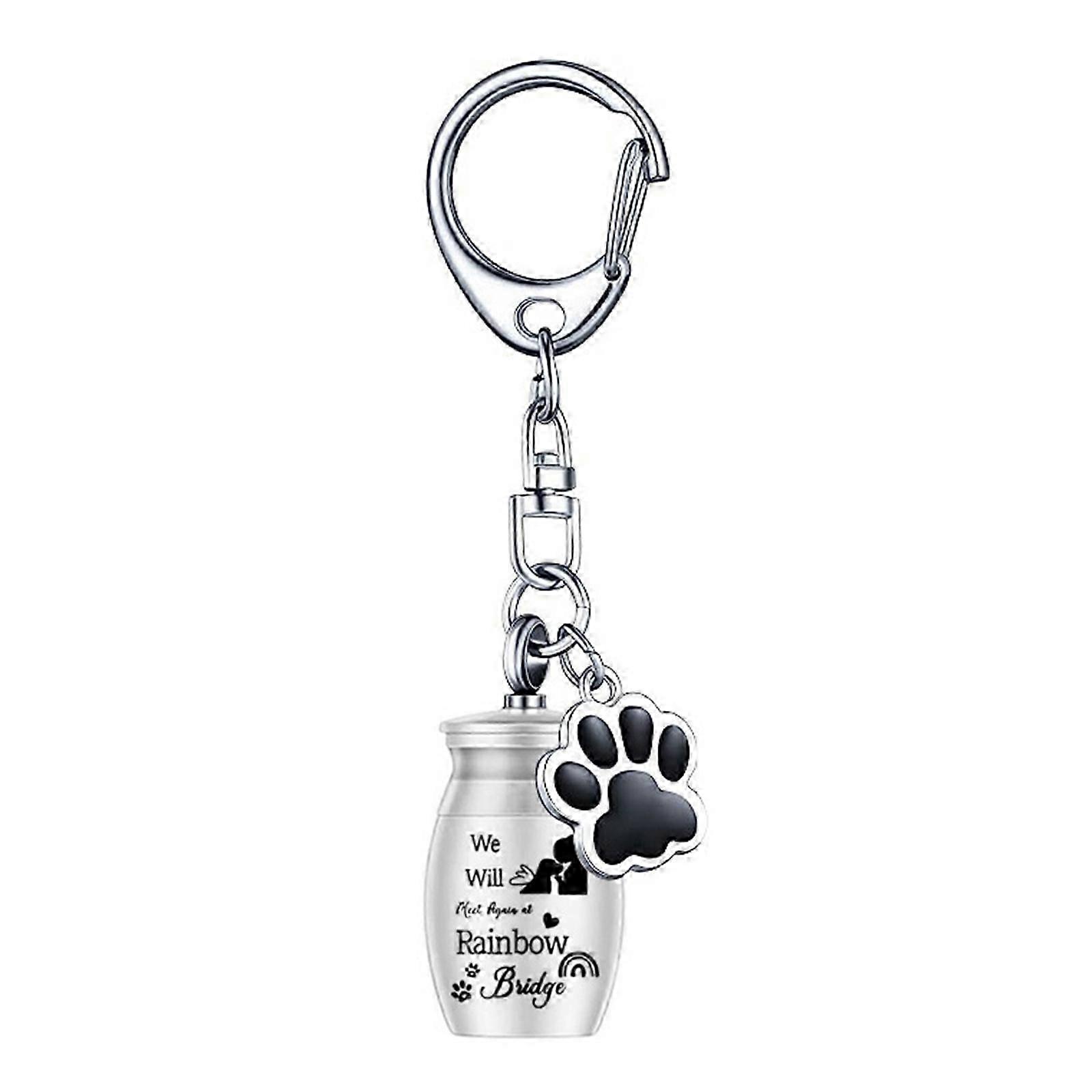 Cremation Ashes Keychain