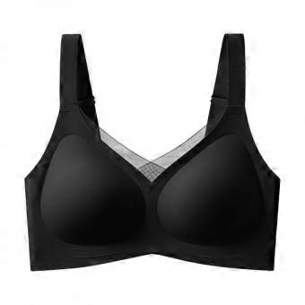OEAK large size women's explosive underwear women's bras gather, upper support seamless large breasts show small anti-sagging bra underwear