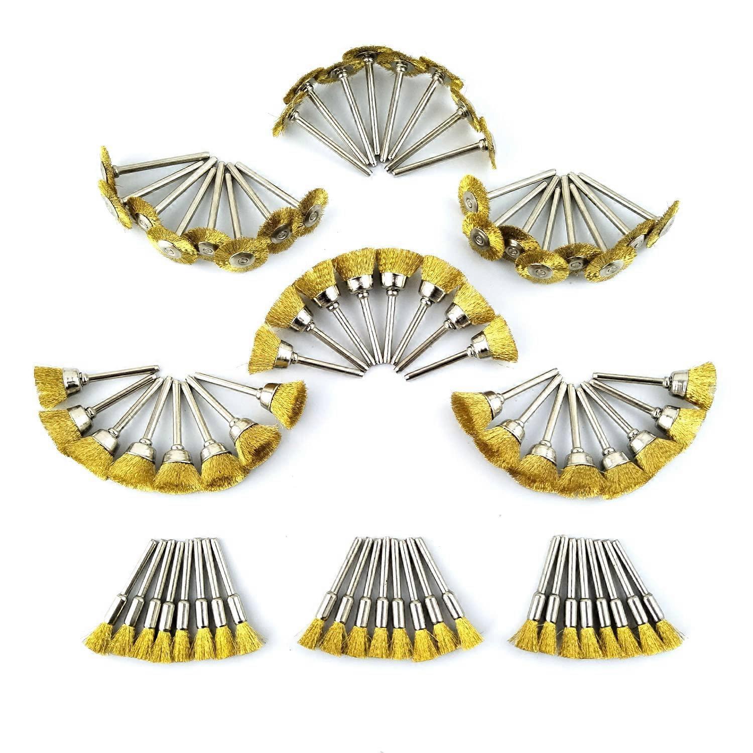 72 St Messingborstel Draadborstel Mini Borstel set