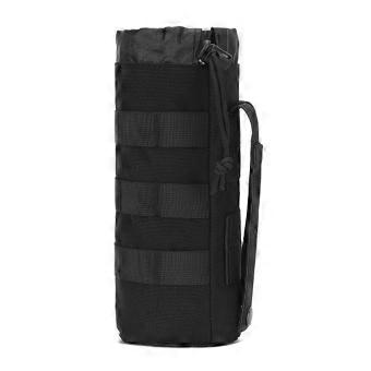 Tactical Drawstring Water Bottle Holder Pouch Bag - Ideal for Sports, Office, School, Hiking & Camping