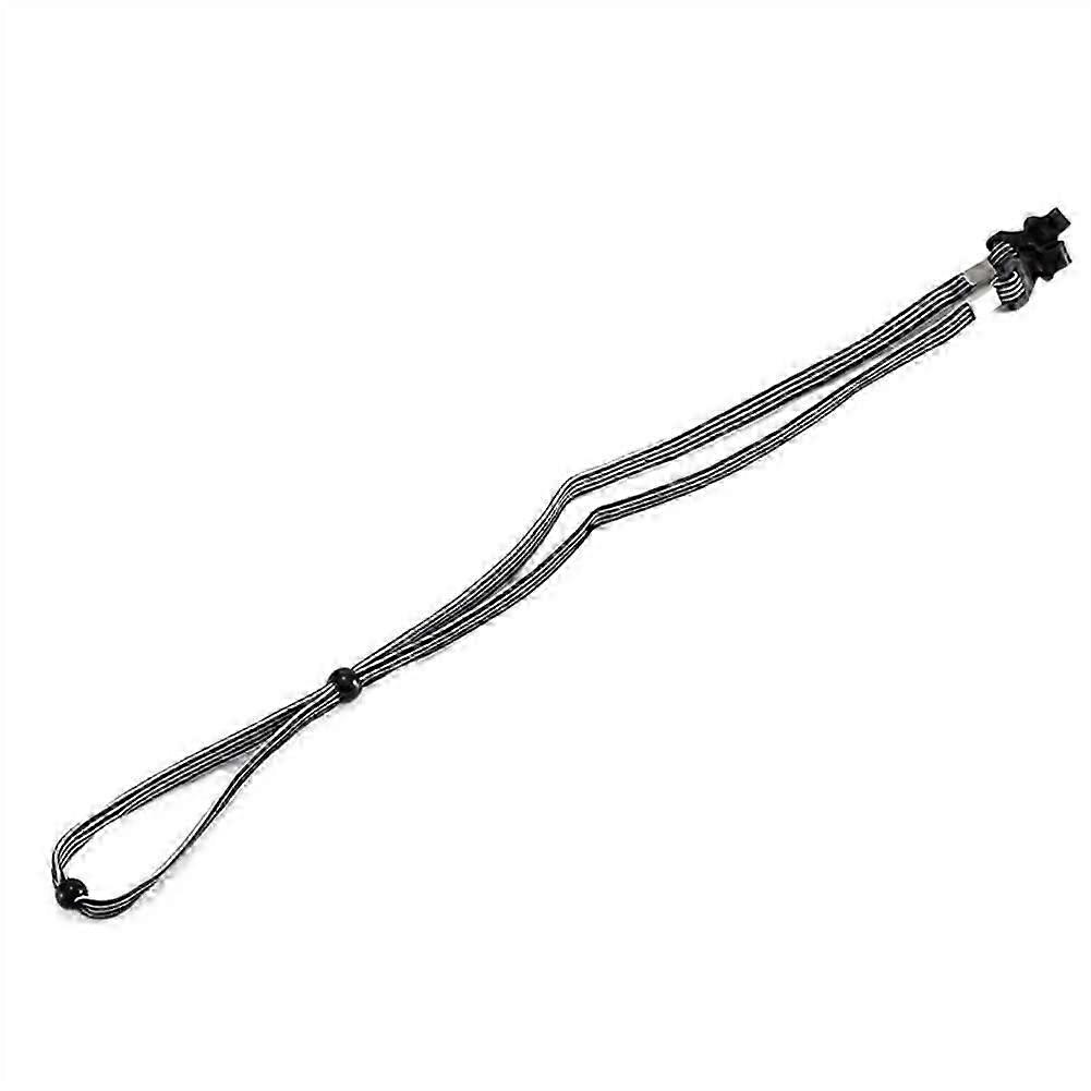 Adjustable Black Nylon Glasses Strap Necklace