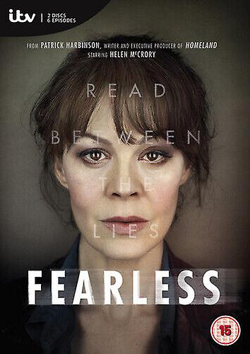 Fearless DVD (2017) Helen McCrory cert 15 2 discs - Region 2