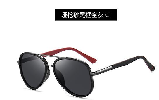 Muoti Double Bridge Polarisoidut aurinkolasit Lentäjä rupikonna peililasit miehille ja naisille