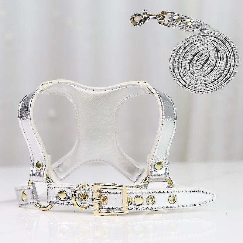 Soft Dog Collar And Leash Set Adjustable Lengths Leash For Small Medium Dogs Size S