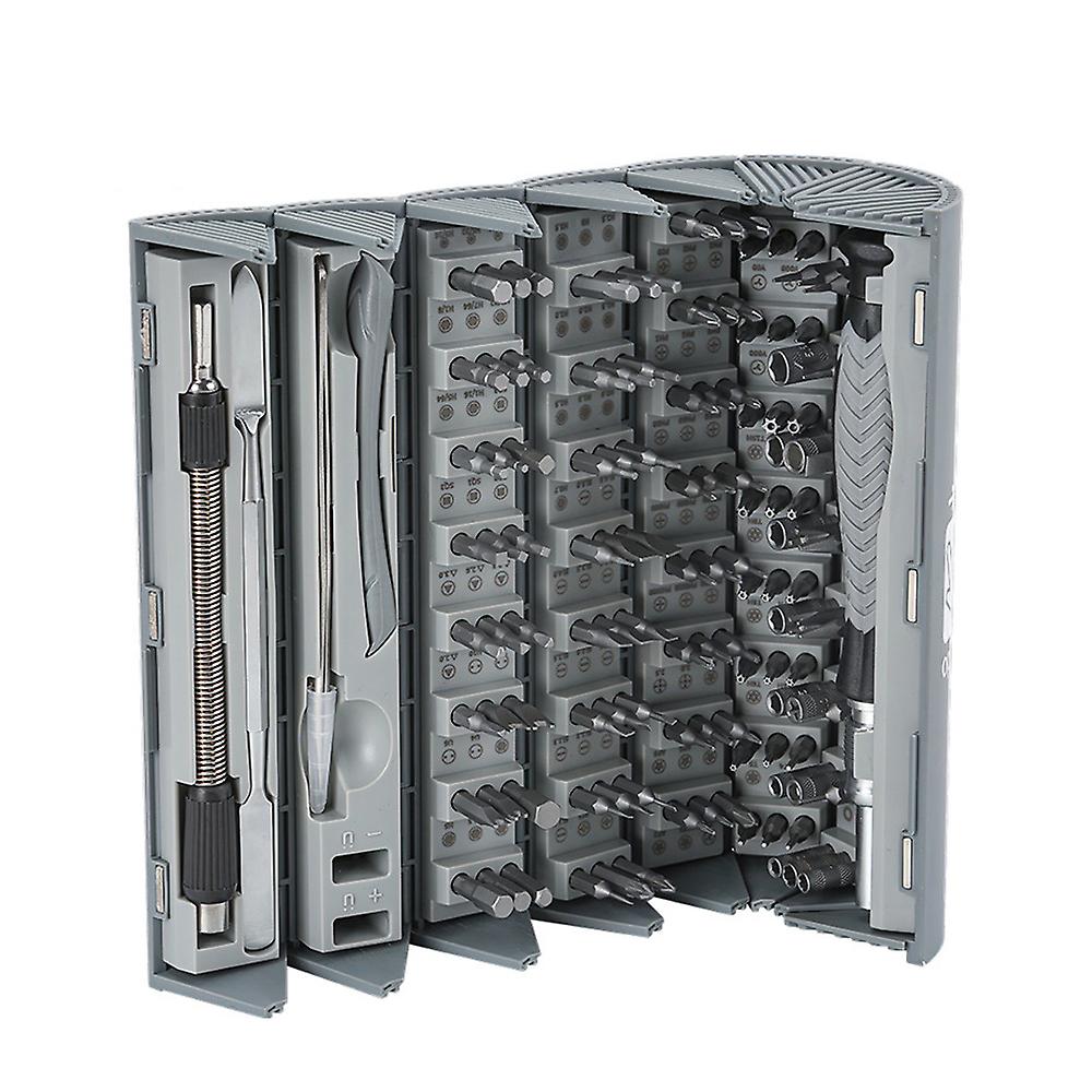 126pcs Screwdriver Set With 120pcs Strong Magnetic Bits
