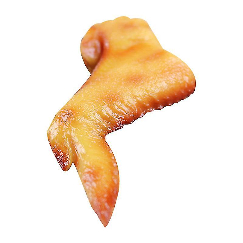 16X6x3cm Orange Retail Display Props & Models Artificial Food Model Meat Model Chicken Wing Model Fa