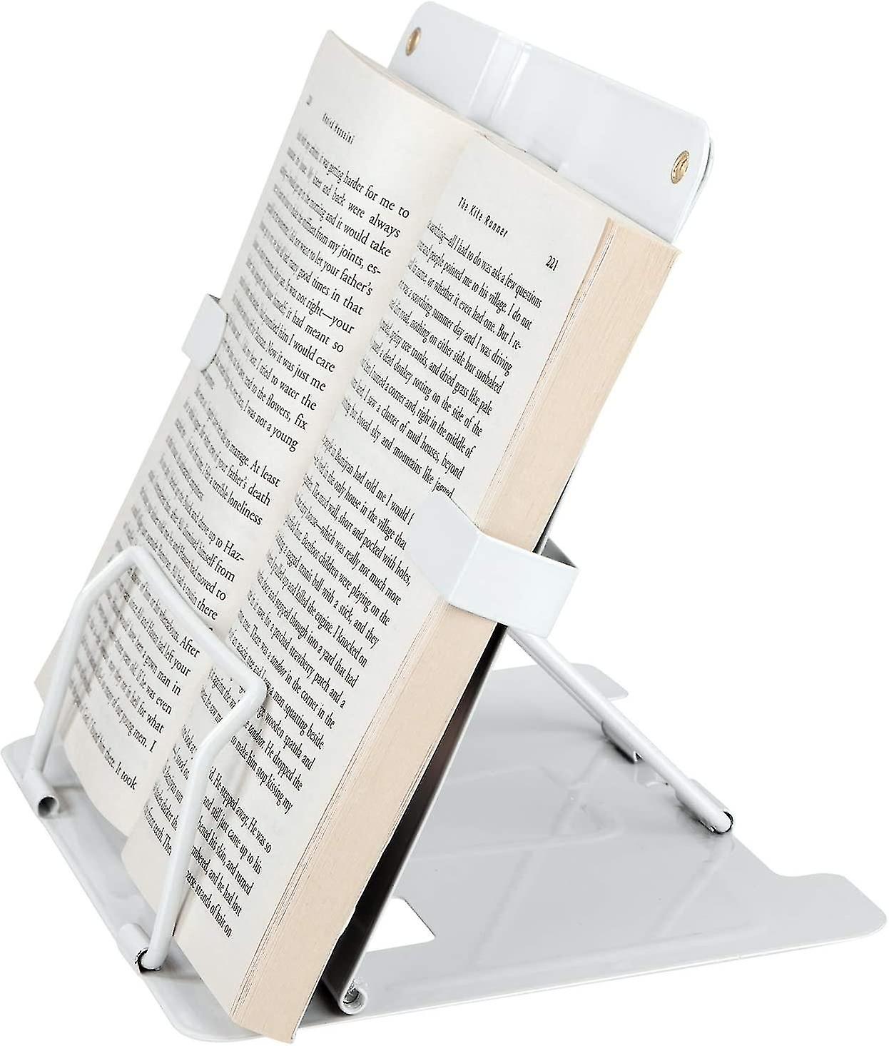 Foldable And Adjustable Metal Bookshelf