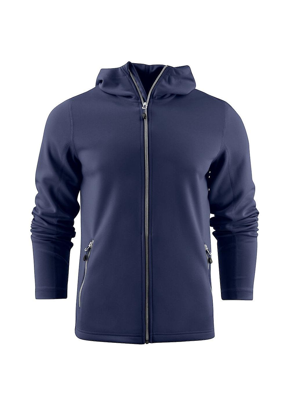 Men's Printer RED Layback Zip Hoodie 2262056