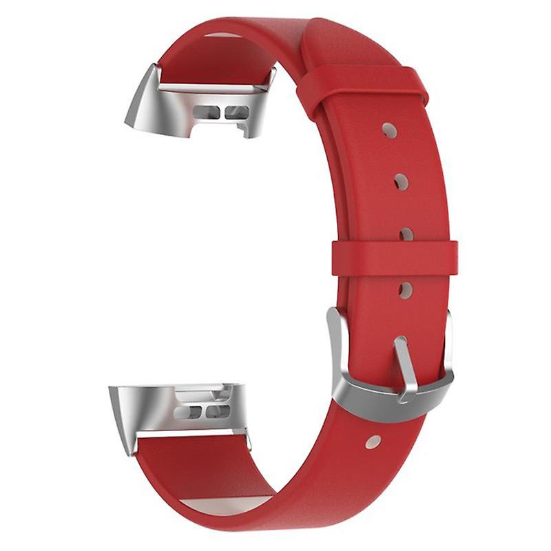 Replacement Bands Leather Straps Smart Fitness Watch Wristband for FitbitCharge 3