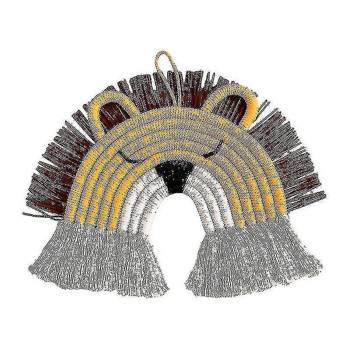 Rainbow Wall Decoration Rope, Woven Tassel Paving