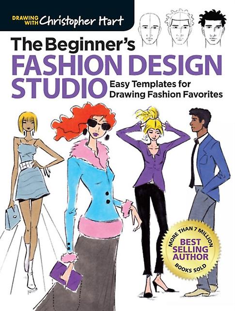The Beginners Fashion Design Studio by Christopher Hart Paperback Book