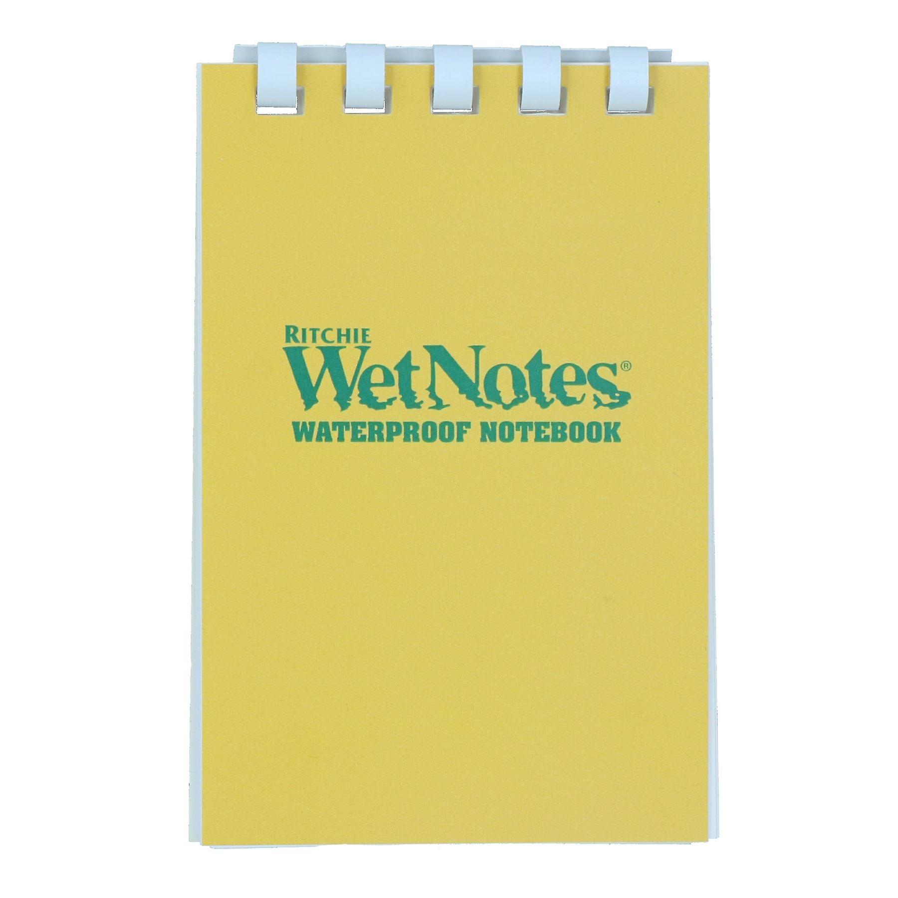 Pocket Wet Notes Waterproof Notebook Divers Paper Ritchie Outdoor Sports