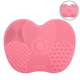 Make-up Pinsel Reinigungsmatte - Silikon Make-up Pinsel Reinigungsmatte, tragbare Make-up Pinsel Reinigungspad mit Absaugung
