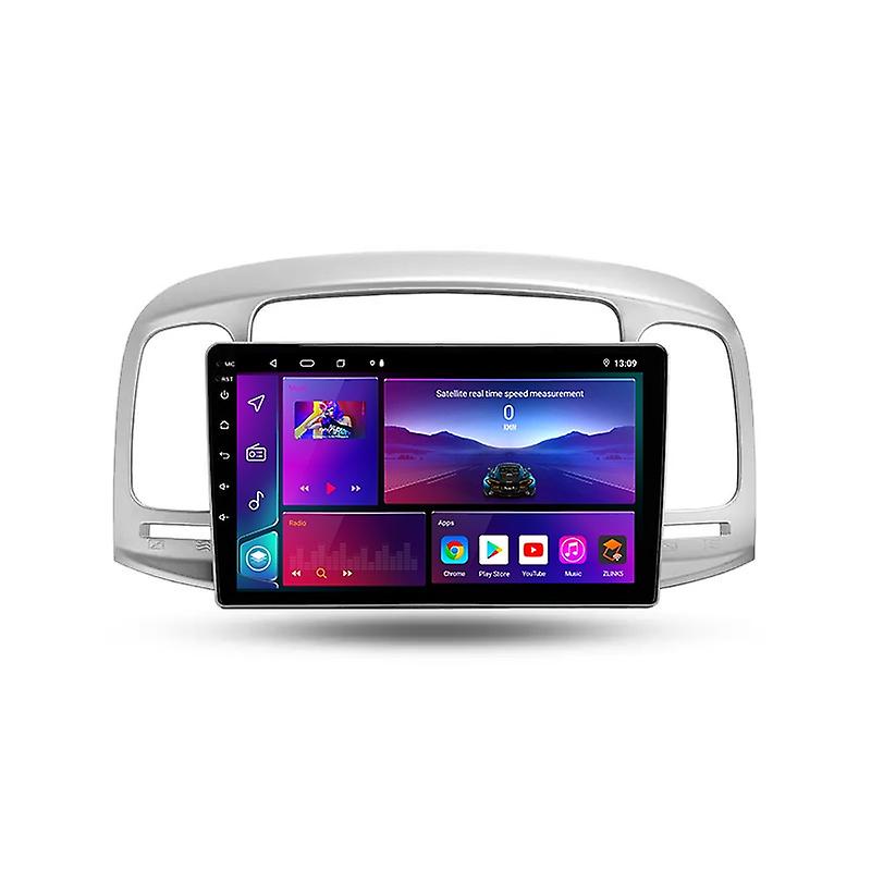 Android 12 Carplay Car Radio for Hyundai Accent 3 2006 - 2011 Multimedia Player 2 Din GPS Head Unit