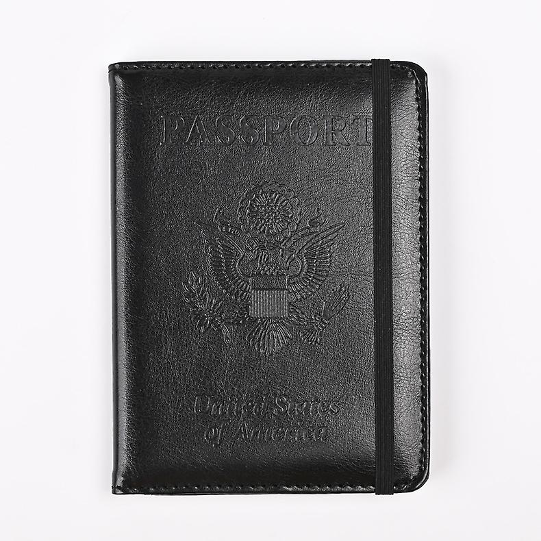 Slim Leather Travel Passport Wallet Holder RFID Blocking ID Card Case Cover