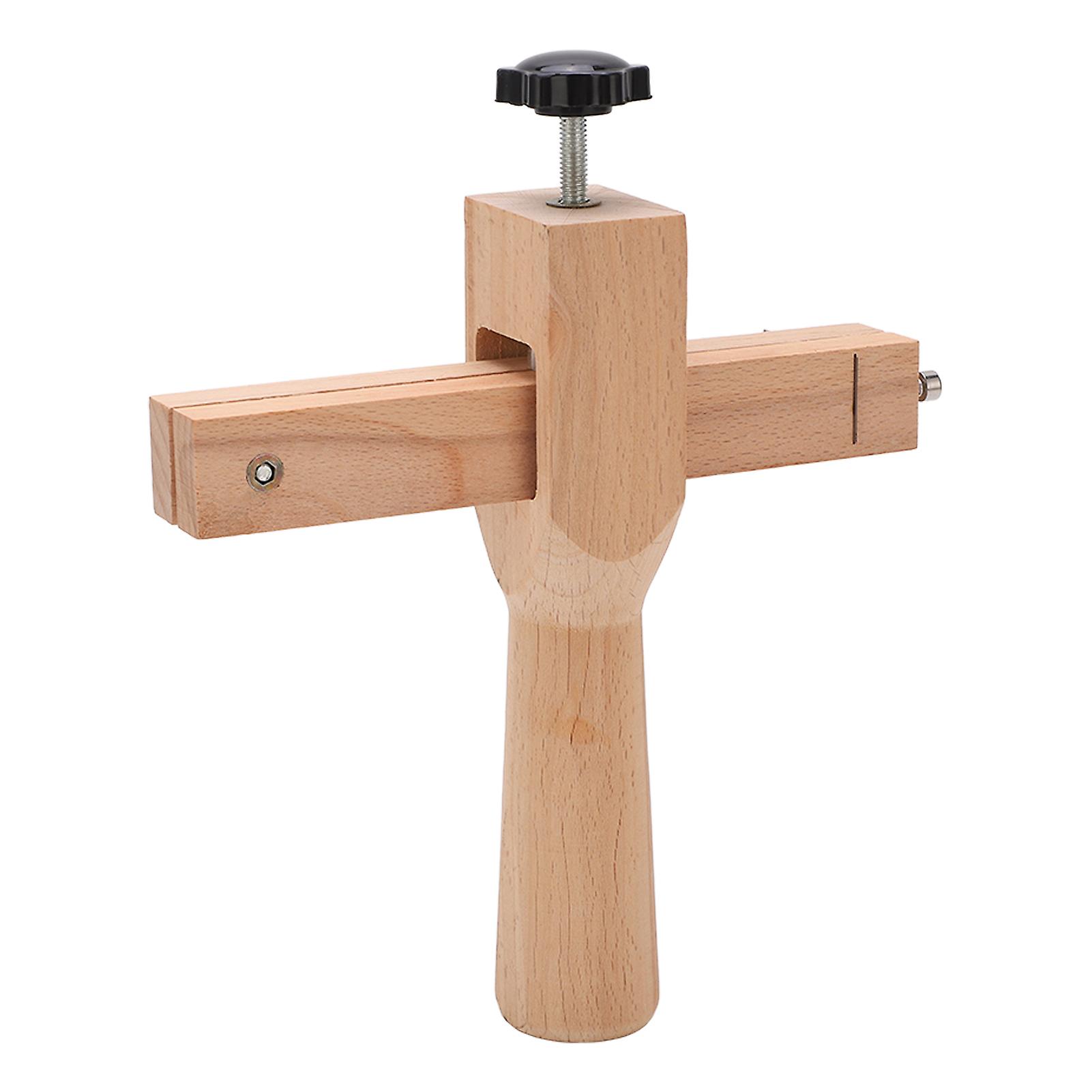 Leather Strap Cutter Adjustable Strip Craft Cutting Tool with Clear Scale for DIY 