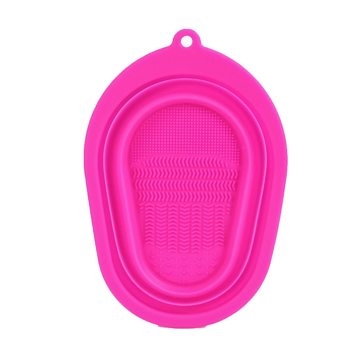 Washing Pad Solid Color Professional Wide Application Multifunctional Reused Cosmetics Tool Portable