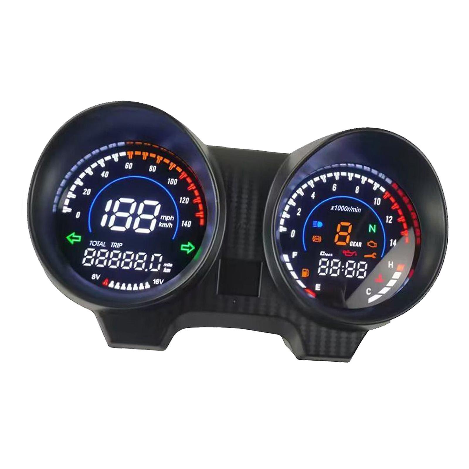 Motorcycle Digital Speedometer LED Display for Brazil CG150 Durable Standard