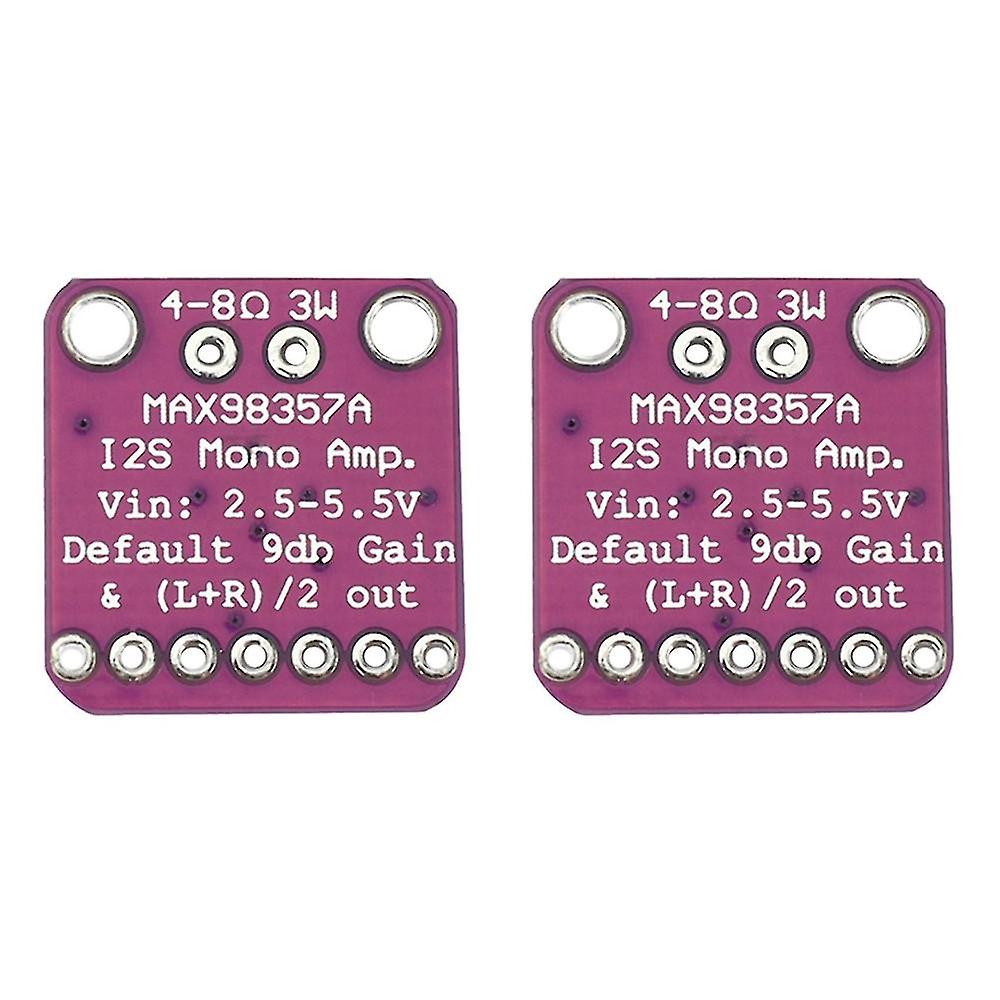 2x I2s Class D Amplifier Filterless Audio Board For Raspberry Pi