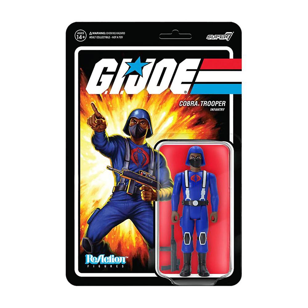G.I. Joe Cobra Trooper Y-Back Highly Collectable ReAction 3.75" Action Figure
