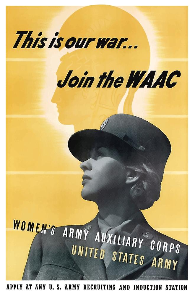 Digitally restored war propaganda poster. Poster