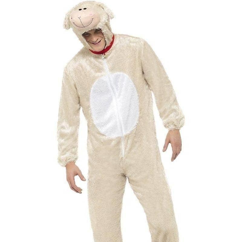 Lammekostyme Voksen Beige 31676l