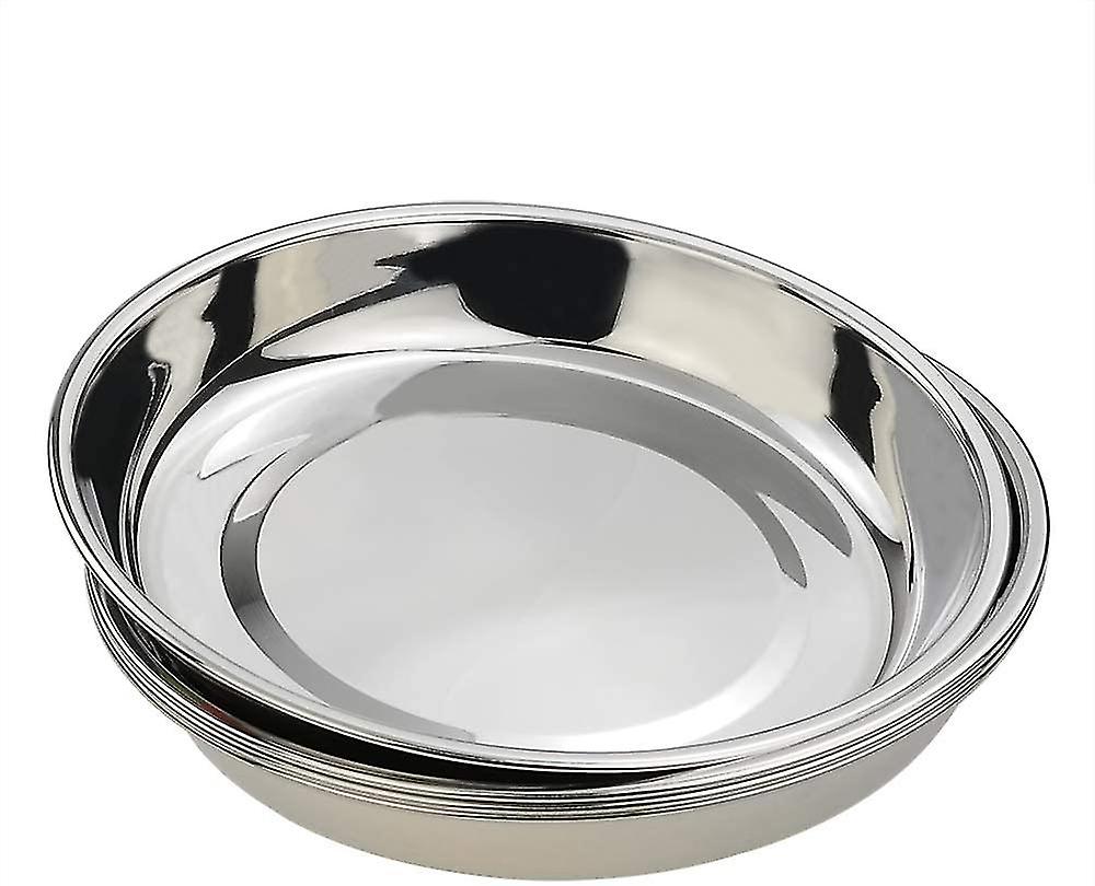 Stainless Steel Dinner Plate