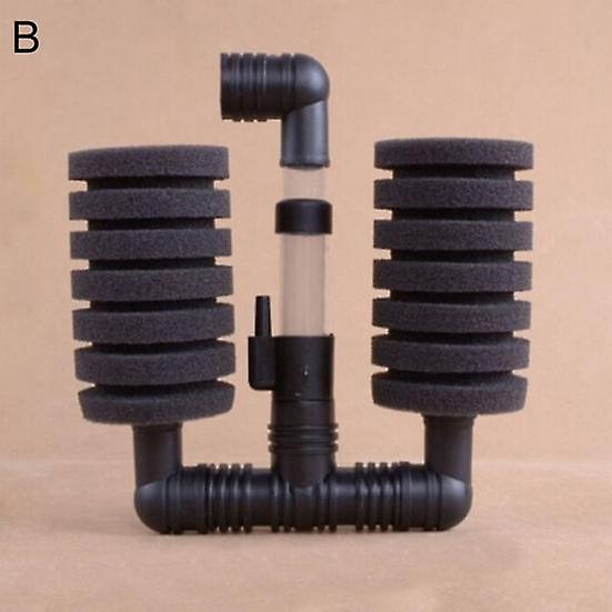 Aquarium Filter Wall Mounted Sponge Filter Fish Tank Air Pump