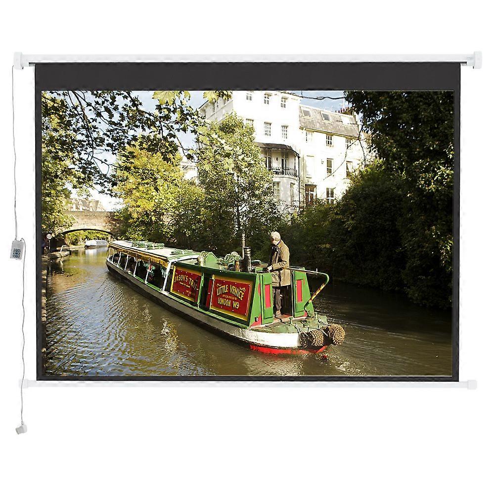 Electric Projector Screen with Remote Control