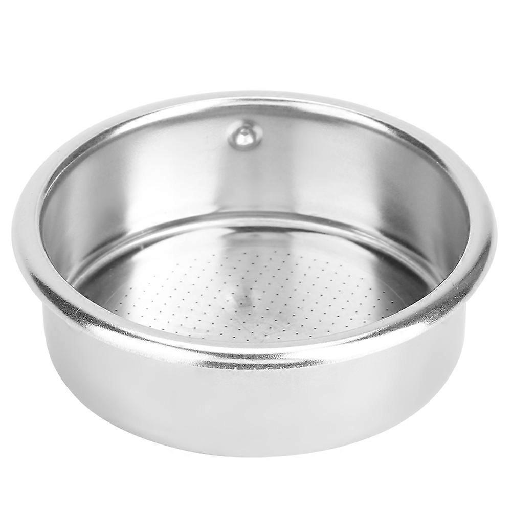 58mm Stainless Steel Single Layer Filter Bowl Basket Coffee Machine Accessory
