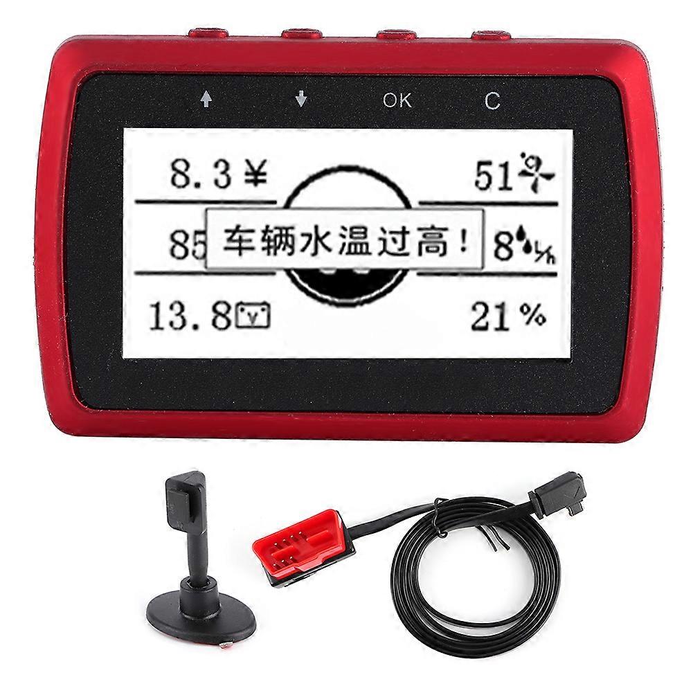 Automotive Trip Computer OBD Scanner Car Fault Code Reader Head Up Display Speed Water Temperature E2U711