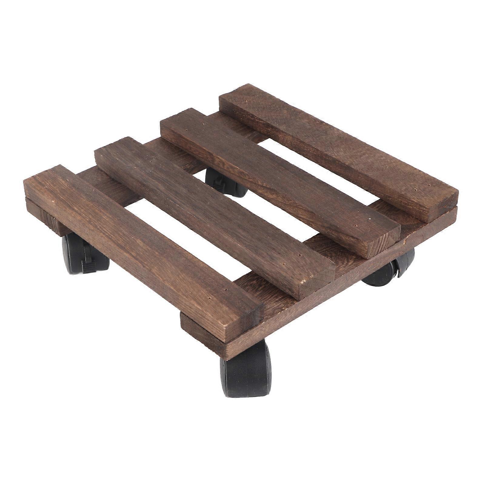 Wheeled Flower Pot Tray Base Roller Universal Wheel Movable Large Carrier Rectangular Thickened Chassis