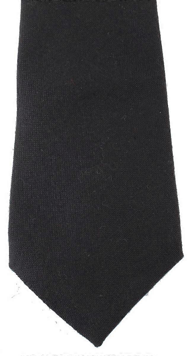 Locharron of Scotland Crofter Wool Tie - Black