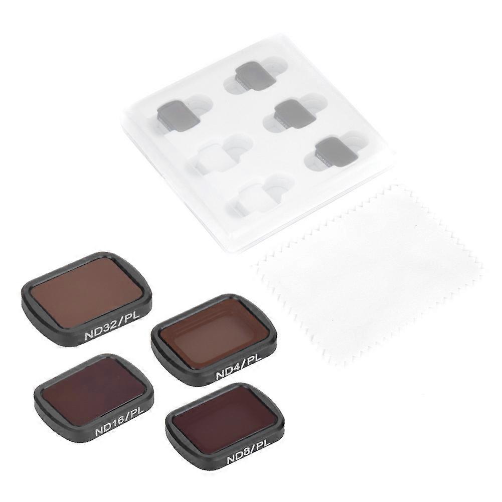 4pcs Magnetic Lens Filter Set Nd4-pl Nd8-pl Nd16-pl Nd32-pl For Fimi Palm Pocket Camera