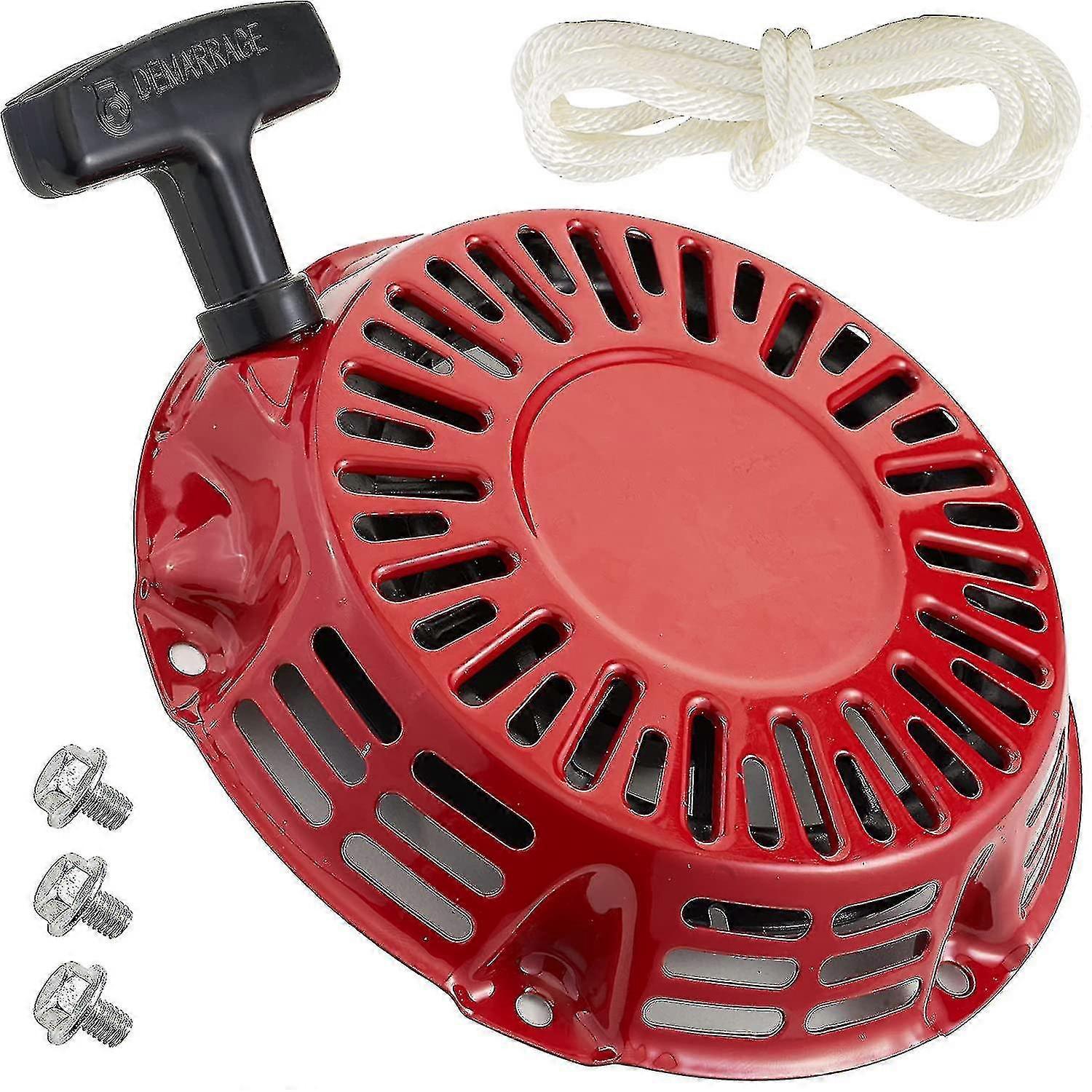 Ultra Durable Gx160 Recoil Starter Replacement Part By - Exact Fit For Honda Gx120 Gx160 Gx200 Assembly Replacement Black 28400-z0t-003za