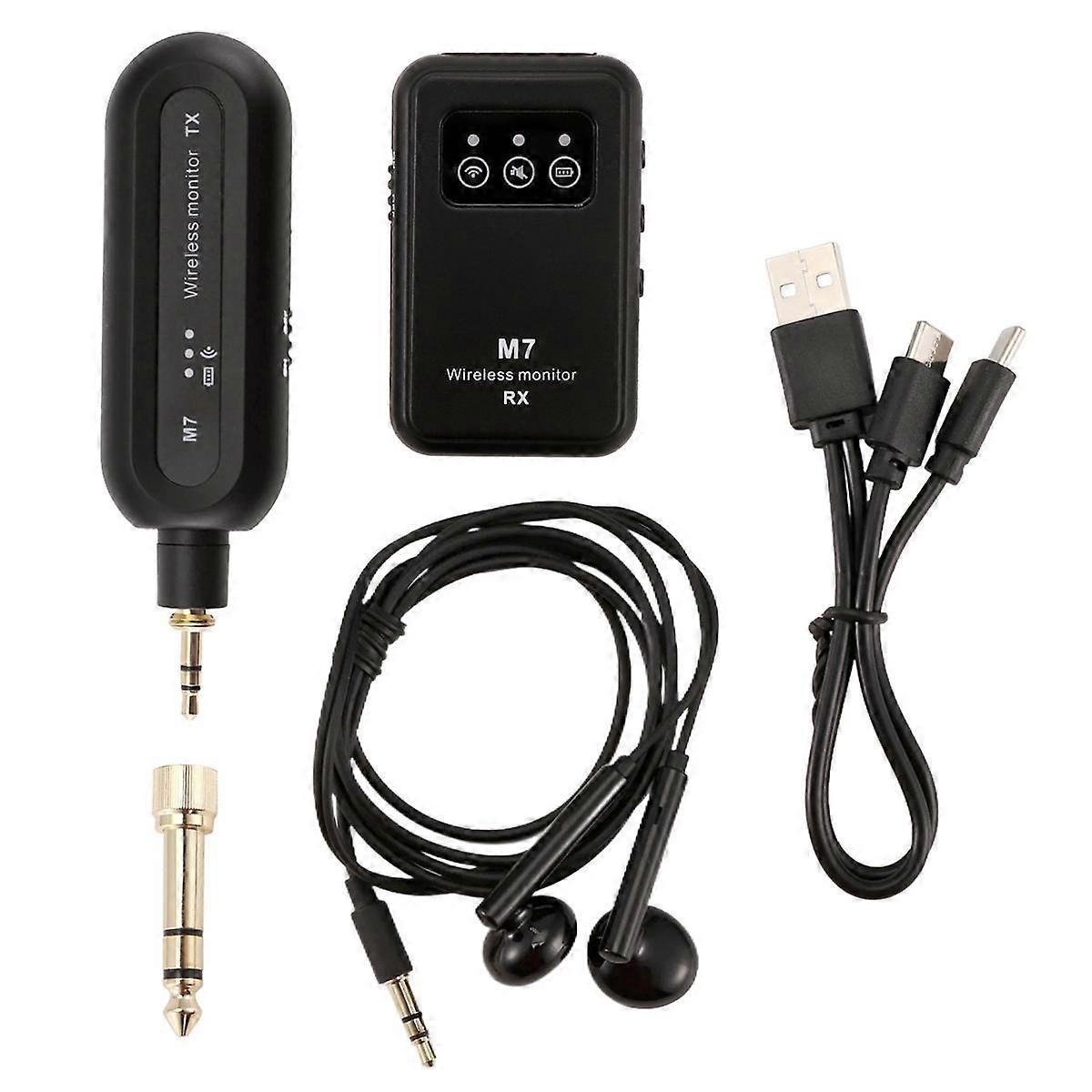 Sistema di monitoraggio in-ear wireless Sistema IEM wireless a 2,4 Ghz con ricevitore trasmettitore automatico per Studio Live
